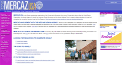 Desktop Screenshot of mercazusa.org
