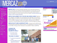 Tablet Screenshot of mercazusa.org